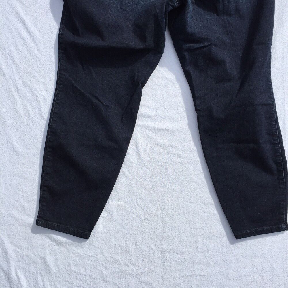 Dark Wash Jeans Zippers Size 24S Torrid Premium Jegging - Picture 7 of 10